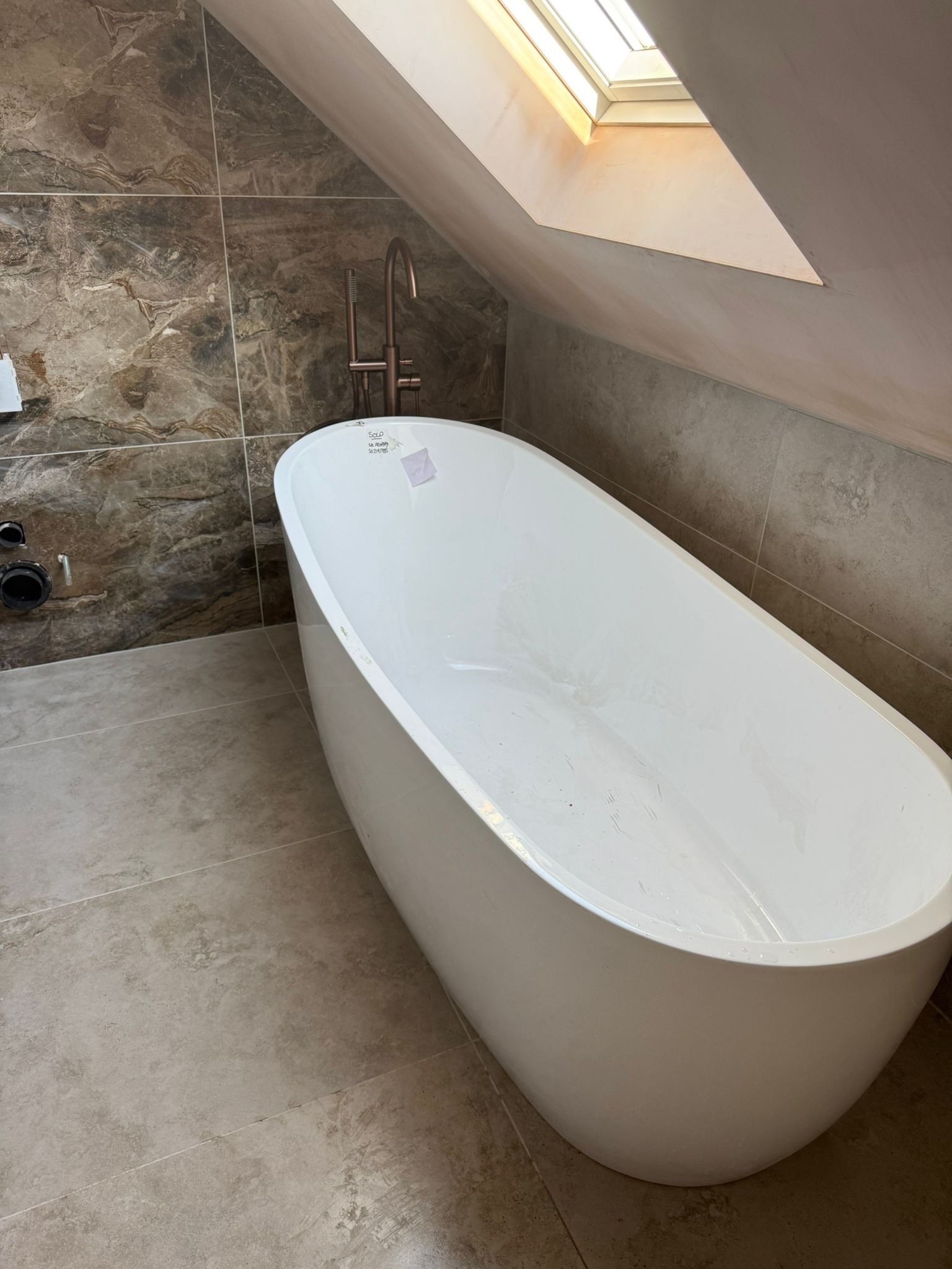 Elegant freestanding bathtub - luxury bathroom fitting Dunstable